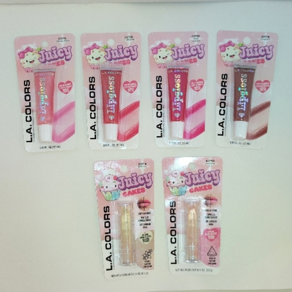 NWT  L.A. COLORS JUICY CAKES    COLLECTION